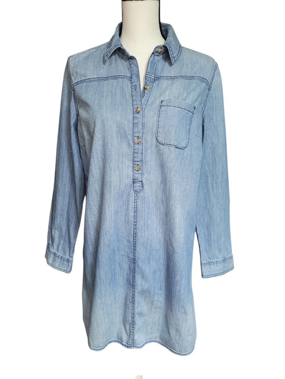 Gap Chambray Dress